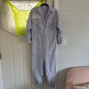 Vintage Saint Germain lilac jumpsuit M